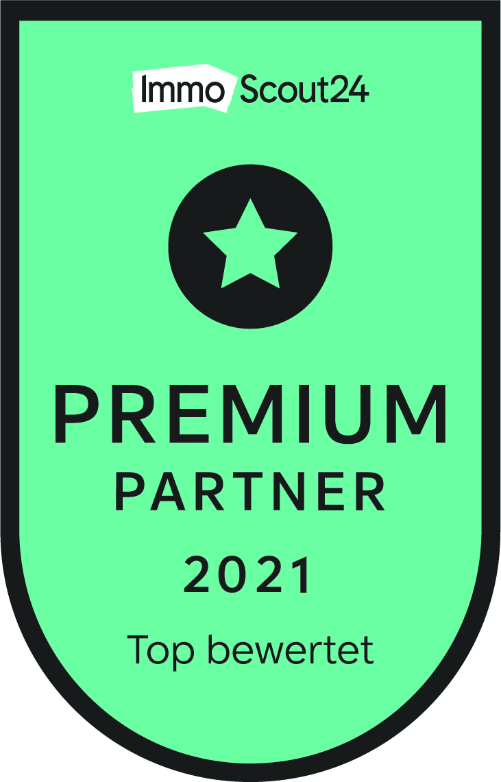 Immobilienscout24 Premium Partner 2021 Siegel